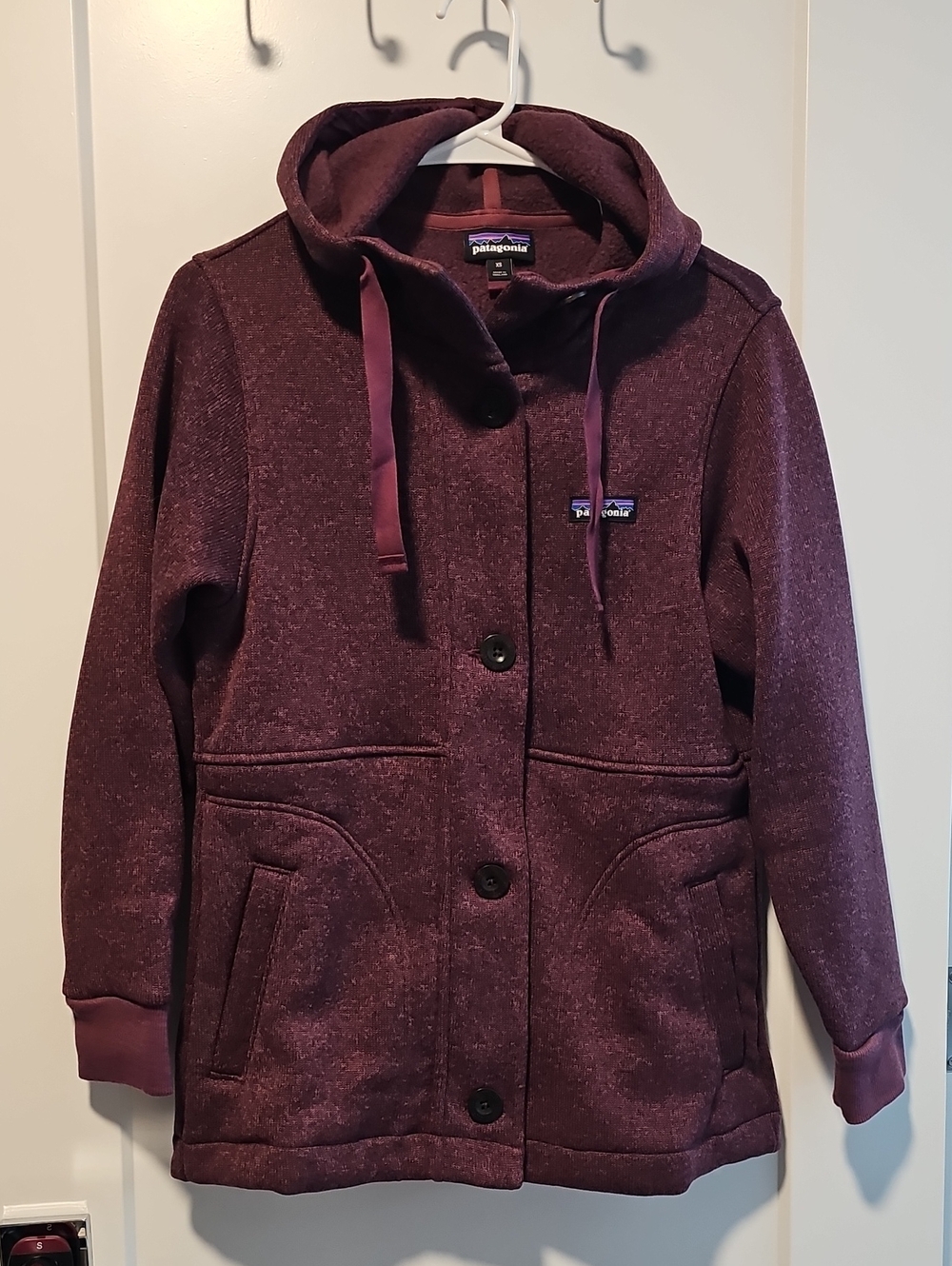 Patagonia Women's Hooded Coat in Plum